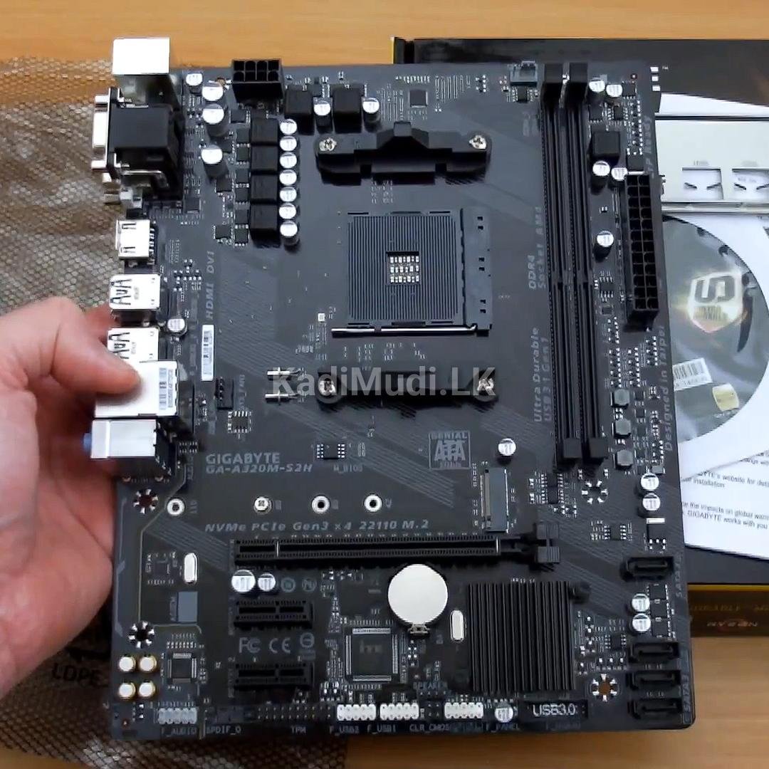 Gigabyte A320M S2H Motherboard