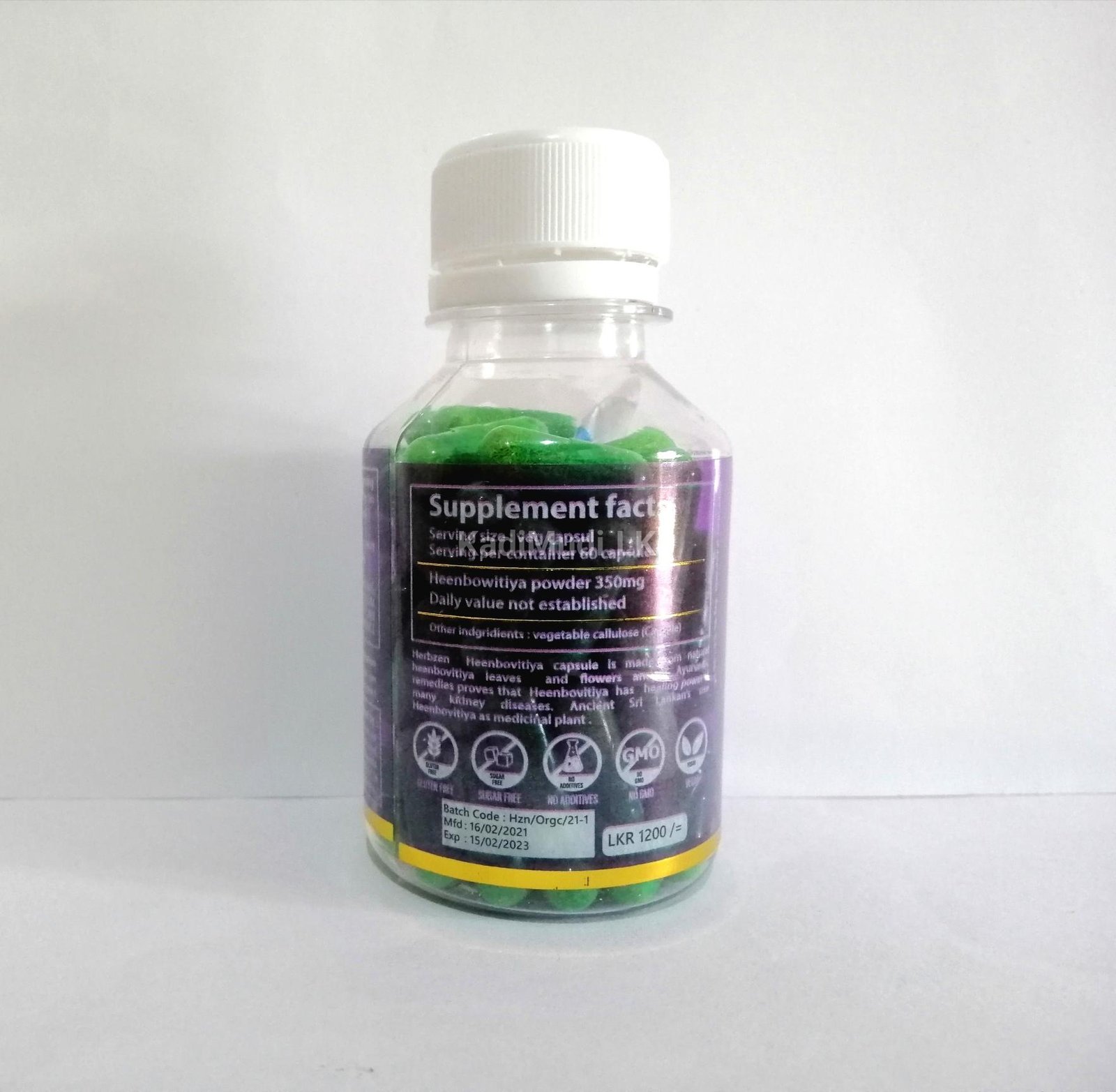 Organic Heenbowitiya Capsules