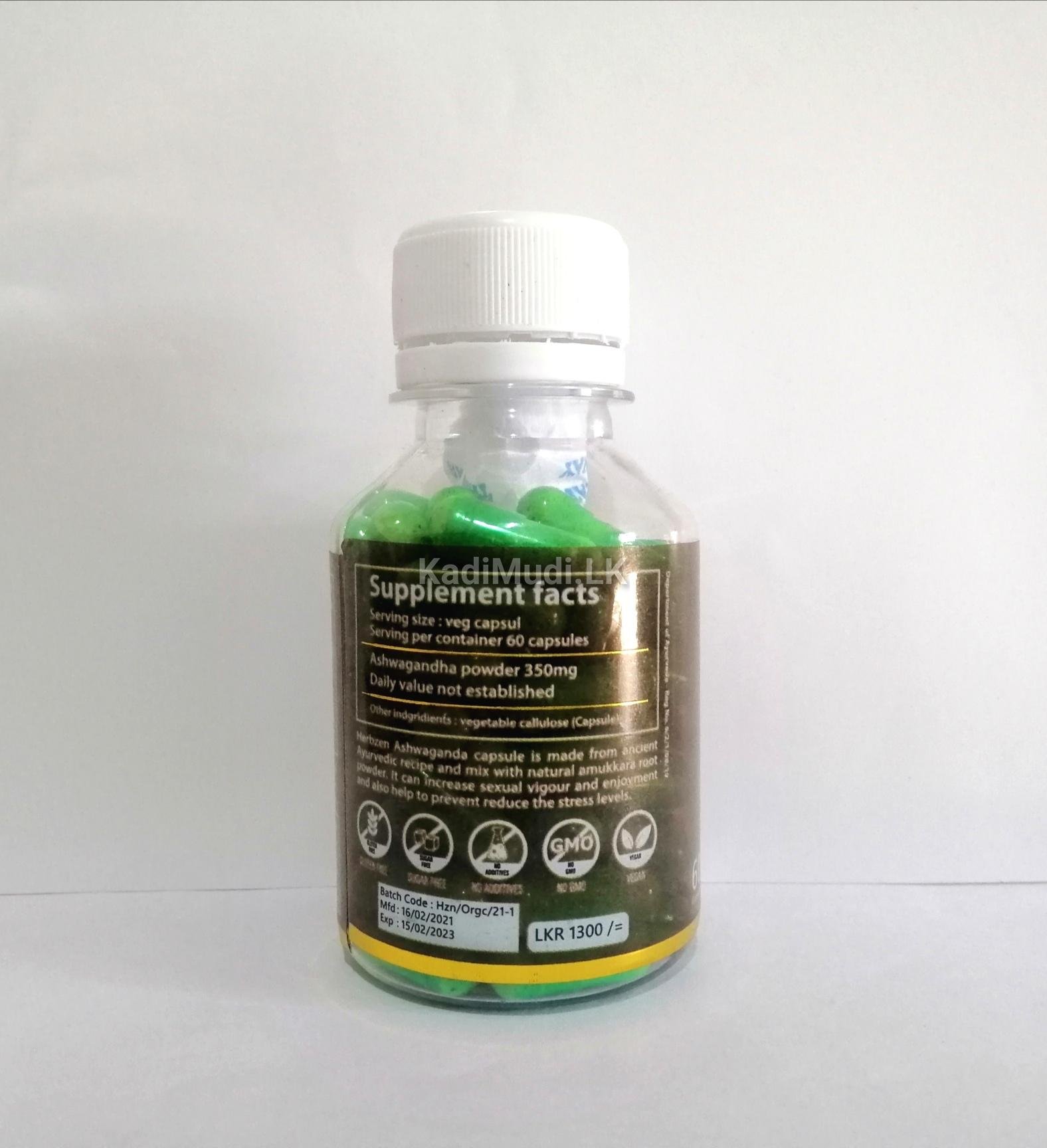 Natural Ashwagandha Capsules