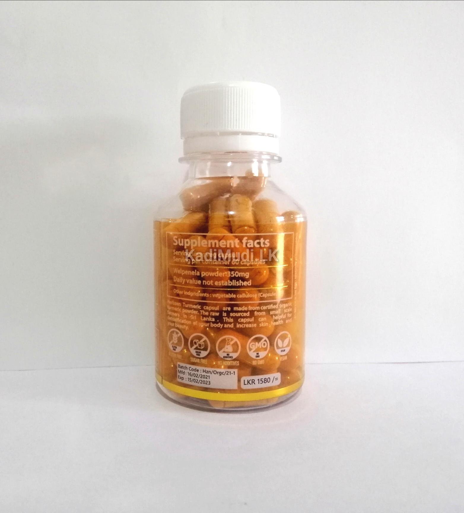 Organic Turmeric Capsules