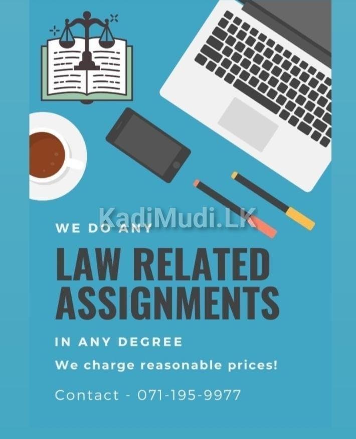 Assignment Writing (Law)