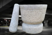 Mortar & Pestle Hand Made Granite | Gal Wangediya