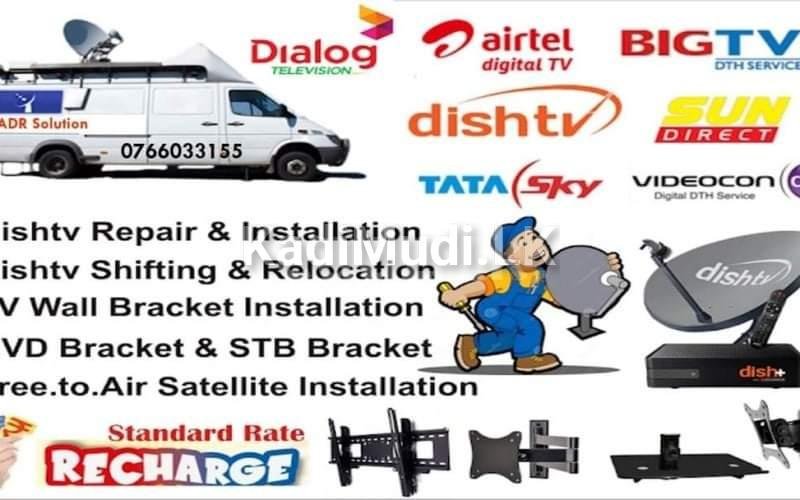 Dish, Wall Bracket, CCTV Installation and Repair Services