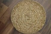Round Placemats Natural Seagrass Woven Dining Table