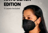 KN95 Black Mask