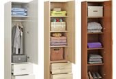 Single Door-Wardrobe-White (Soft-Close)
