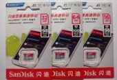 SanDisk Memory Card 16GB/32GB/64 GB 100% Micro SD