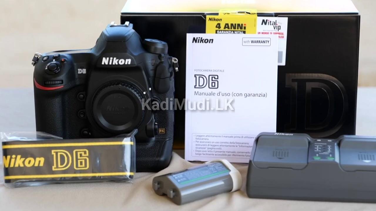 New Nikon D6 DSLR
