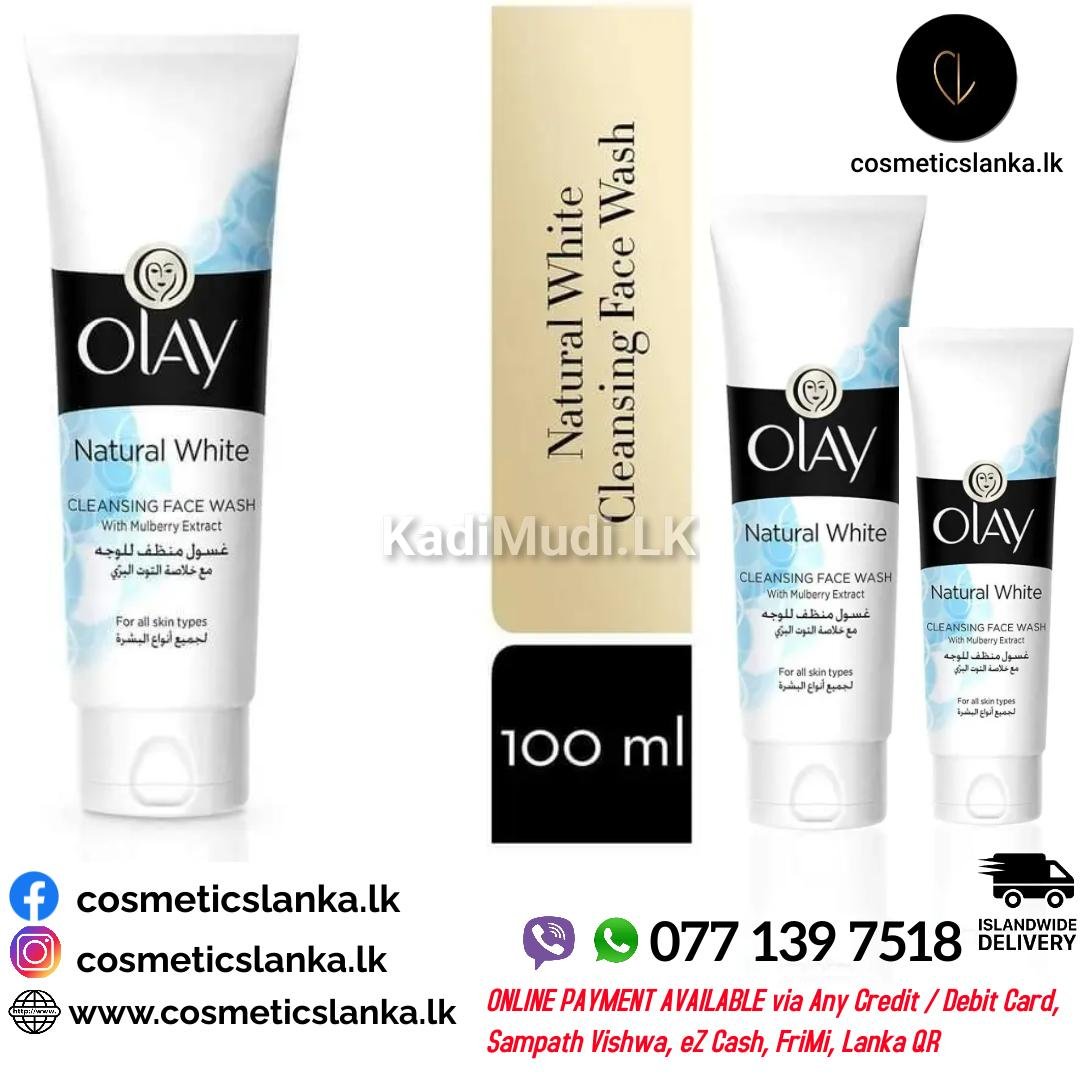 Olay Natural White Cleansing Face Wash