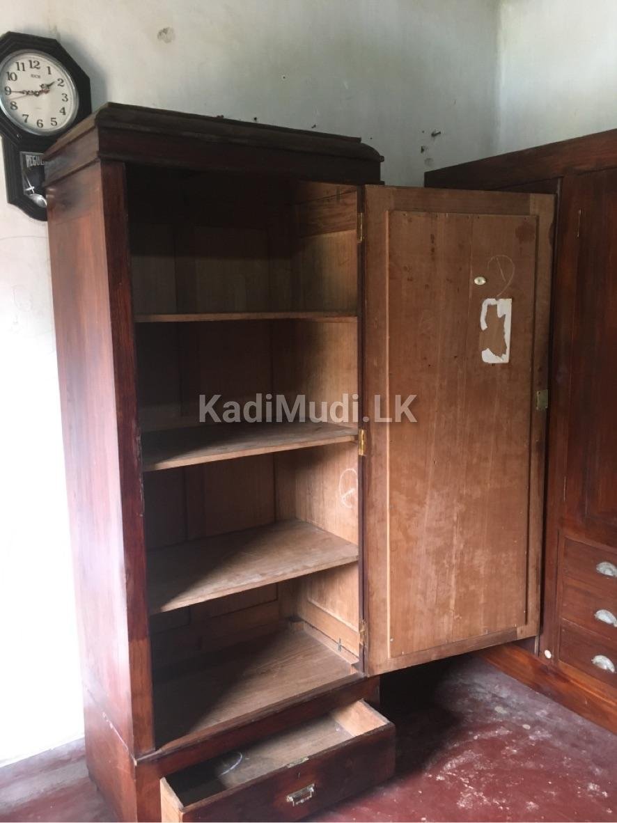 Antique Single Door Linen Cupboard