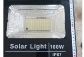 100W LED Solar Flash Lamp With panel