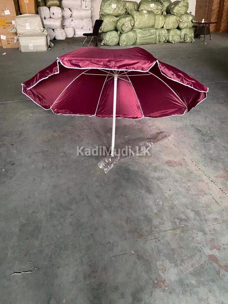 Beach Umbrella & Garden with Powder Coated