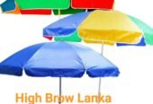 Beach Umbrella & Garden with Powder Coated