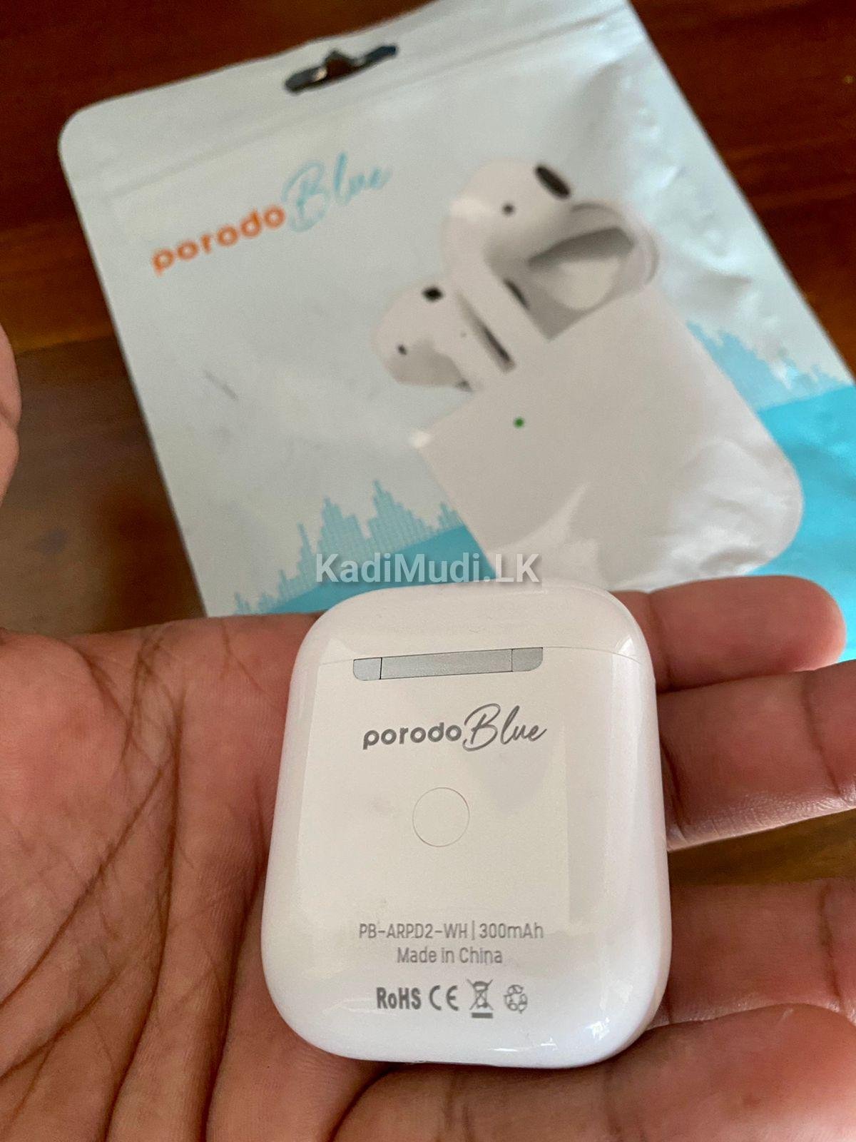 Porodo Blue Earbuds 2