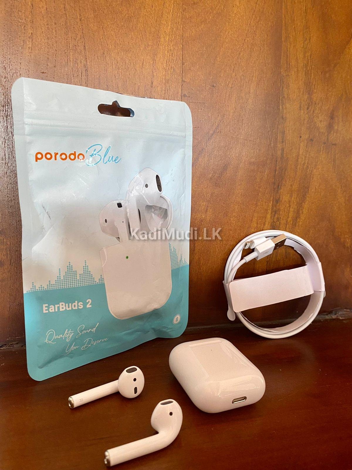 Porodo Blue Earbuds 2