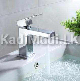 Modern Bathroom Square Basin Mixer Tap