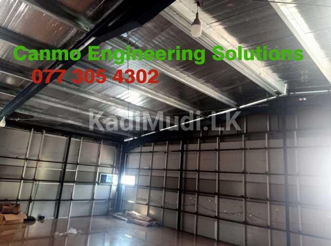 Steel Wearhouse Building construction Sri Lanka