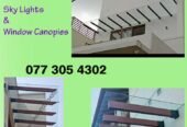 Window Canopies fixing Sri Lanka