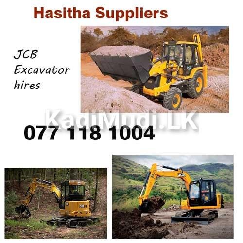 JCB Excavator For Hire Nittambuwa