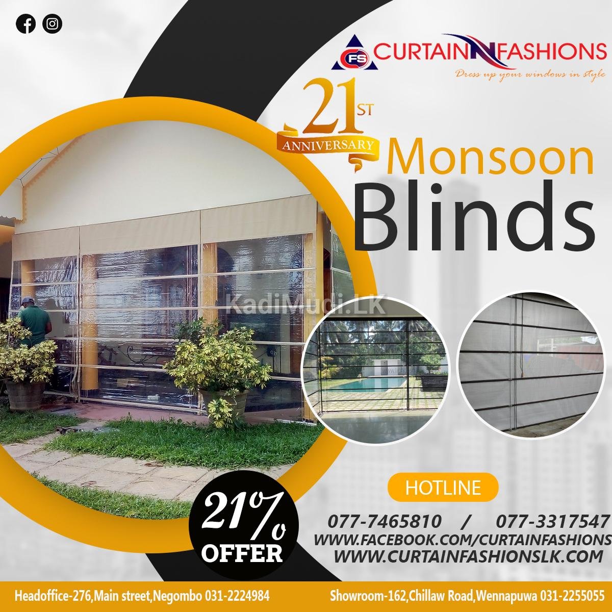 Blind Shop & Blind installations Negombo