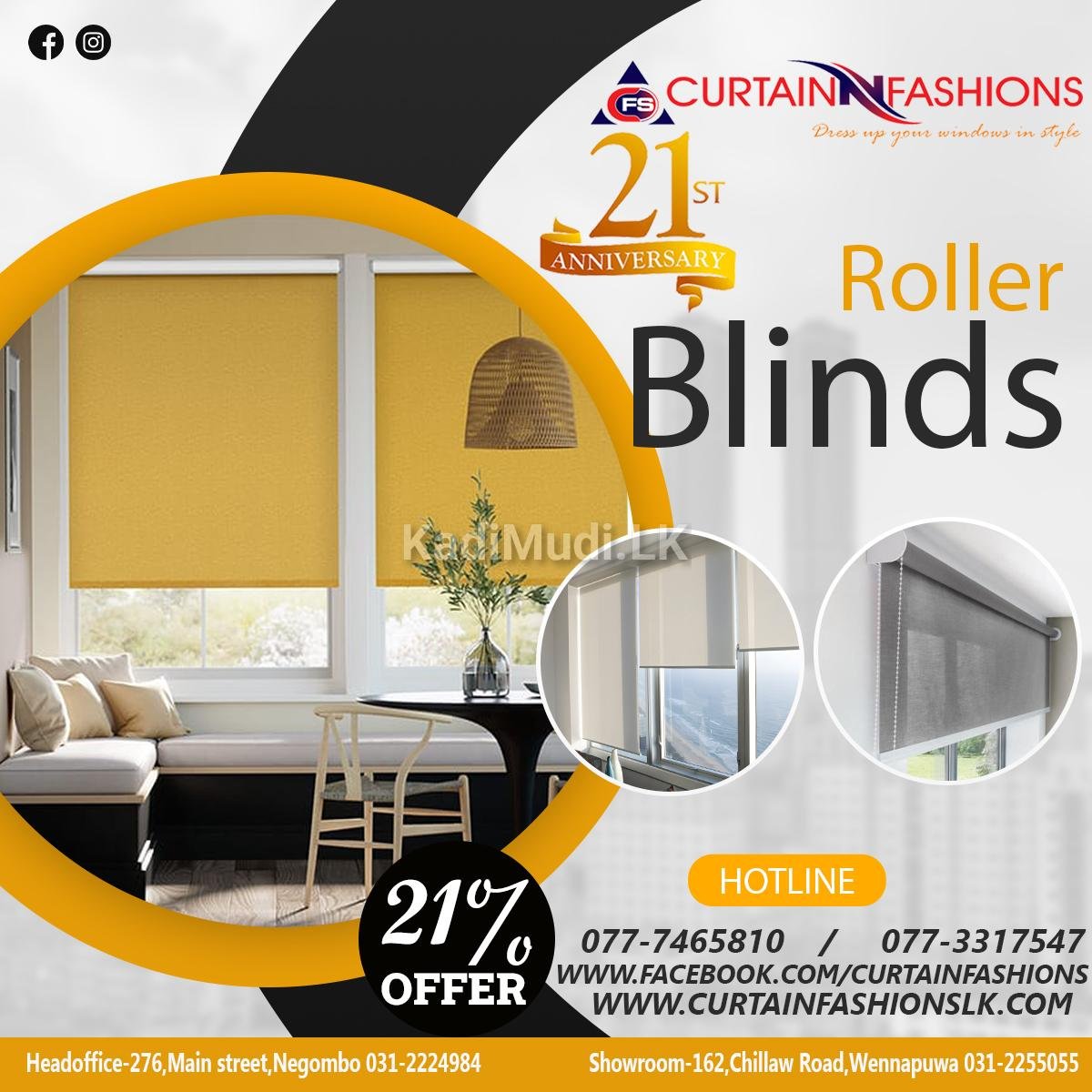 Blind Shop & Blind installations Negombo