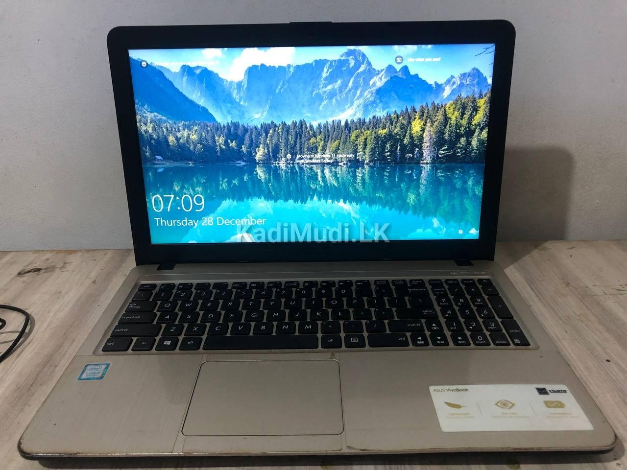 Asus Vivobook X540UAR i3 8th Gen