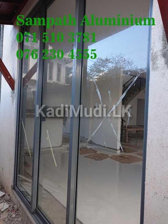 Aluminium Doors and Windows Fixing Mawanella