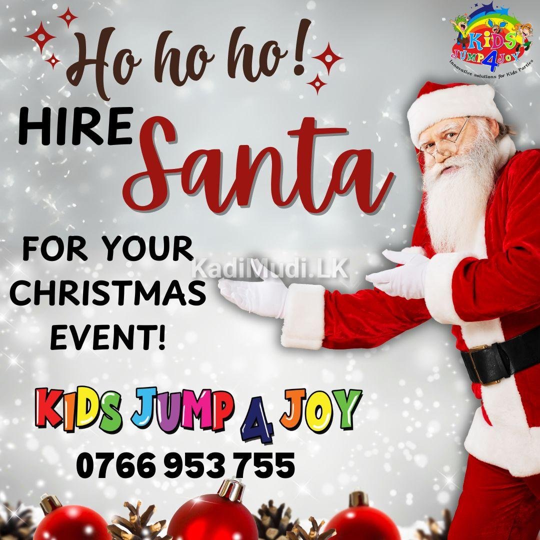 Ho Ho Ho! Hire Santa for Your Christmas Event!