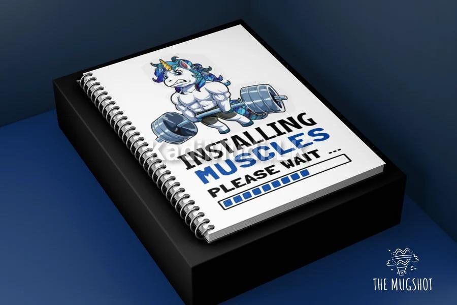 Gym Lover’s Notebook | Customizable & Stylish