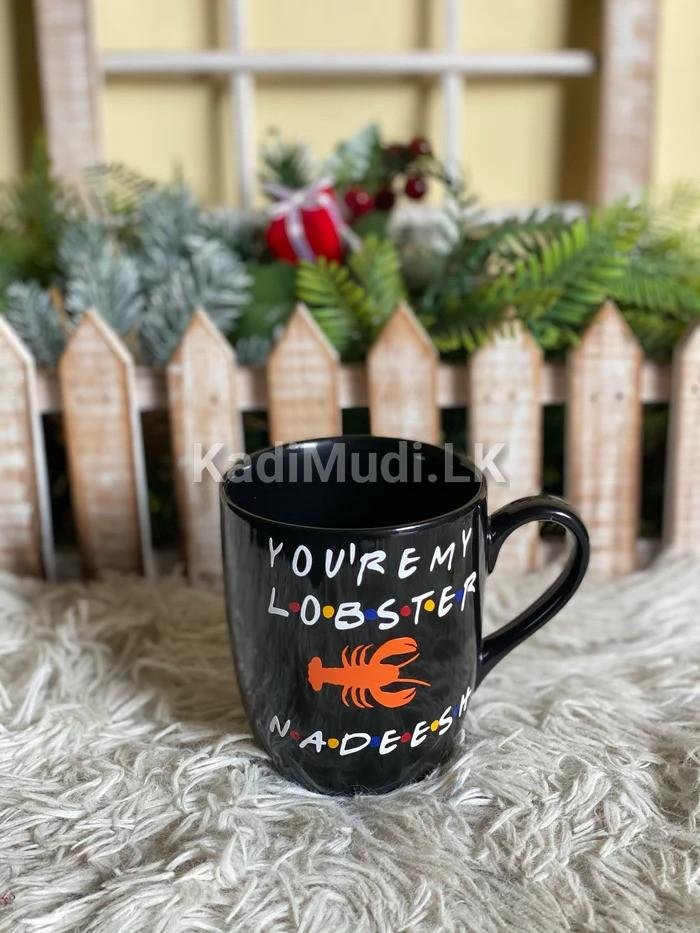 Personalized “My Lobster Black Mug”