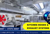 KITCHEN CANOPY HOODS & EXHAUST SYSTEMS