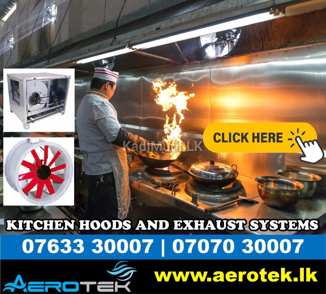 KITCHEN CANOPY HOODS & EXHAUST SYSTEMS