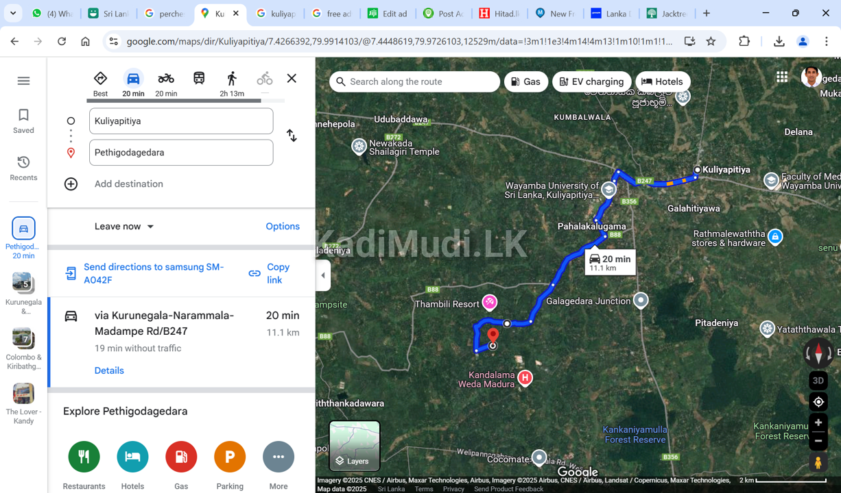 An excellent 2.5 acre Land for sale