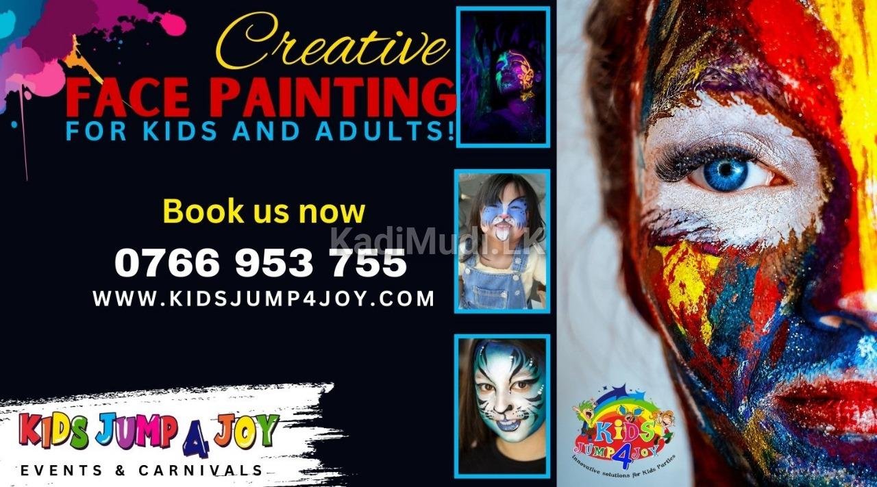 Creative Face Painting for Kids and Adults!