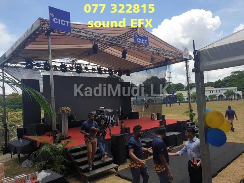 Event Equipment Rent in Colombo