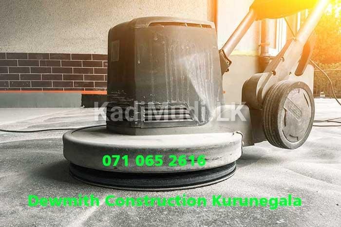 Concrete cut & polish Machines rent Kurunegala