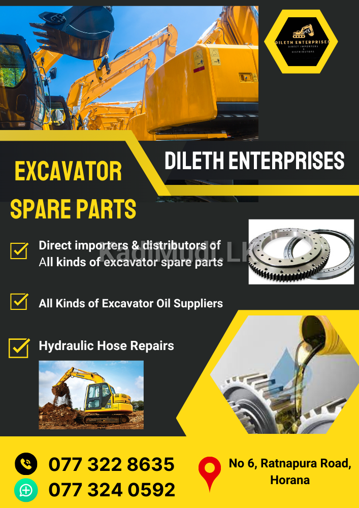 Excavator Parts Horana, Ratnapura