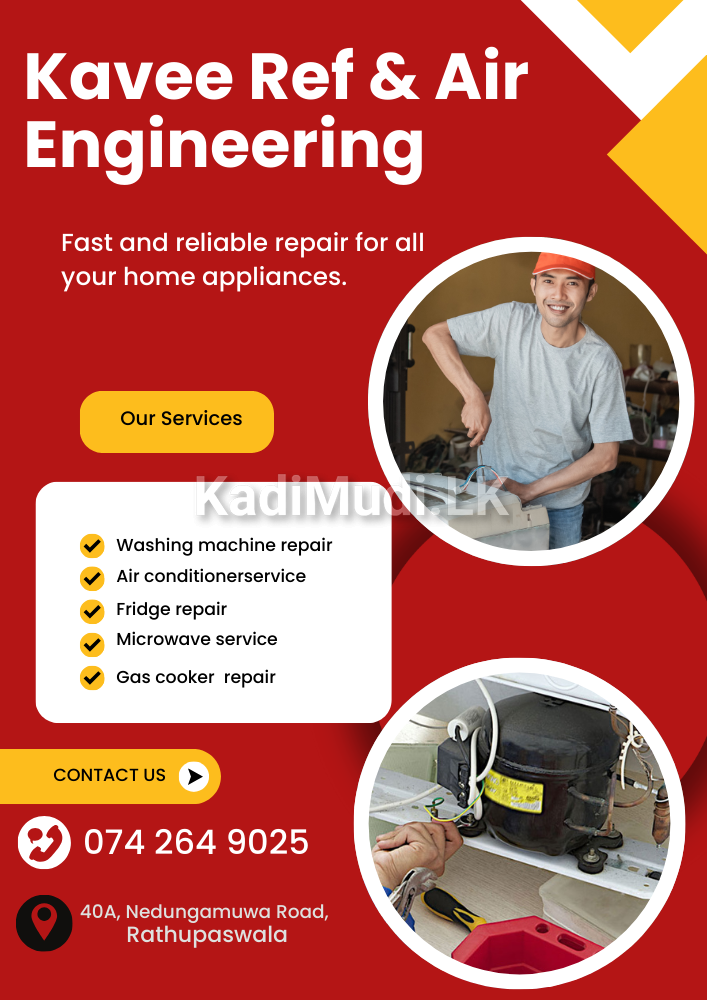 Washing Machine Repairing Weliweriya, Belummahara